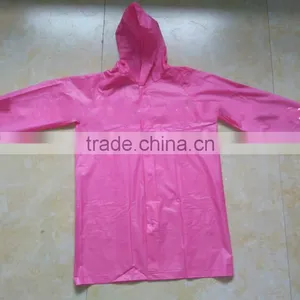 Purple 100% PVC Kids Raincoat thumbnail-3
