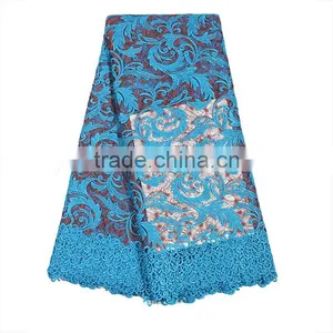 2017 Embroidery Textile Lace Fabric Wholesale African Lace Fabrics thumbnail-1