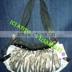 COTTON CANVAS HANDBAGS thumbnail-1
