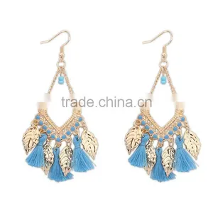 F20050N Big Drop Earrings For Women Fine Jewelry Beads Drop Earring thumbnail-2