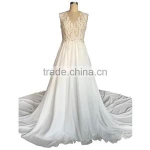 European Latest Style High Quality Sexy Wedding Dresses Gowns thumbnail-1