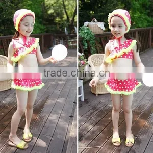 New Stye Three-piece Swimsuit Baby Swimwear/wholesale Swimwear/lycra Fabric for Swimwear thumbnail-1