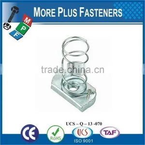 Made in Taiwan Short Unistrut Stainless Steel Spring Nut thumbnail-5