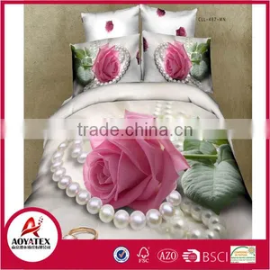 2016 New Style Sunshine Coast 13372 60*40s Reactive Printed 3D Bedding Sets thumbnail-3