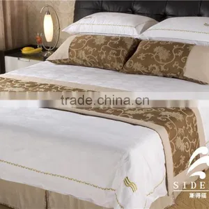 Customized Professional Hotel Textile Bed Linen Bedsheet Duvet Cover High Quality thumbnail-5