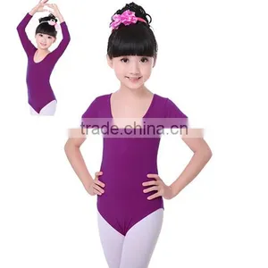 OEM 2016 High Quality Girls Leotard Gymnastic Ballet Kids Dance Leotard thumbnail-4
