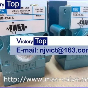 MAC 55B-12-RA Solenoid Valve 3-way thumbnail-1