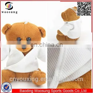 2015 Taekwondo Bear Plush Keychains Wholesale Taekwondo thumbnail-1
