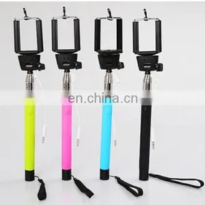 Low Price Good Quality Mobile Phone Selfie Stick With Cable thumbnail-4