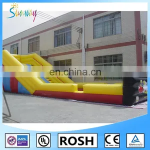 SUNWAY PVC Tarpaulin Inflatable Slope For Zorbing Ball With CE Approved thumbnail-6