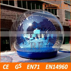 2016 Hot Selling Christmas Inflatable Snow Globe, Giant Inflatable Snow Globe thumbnail-1