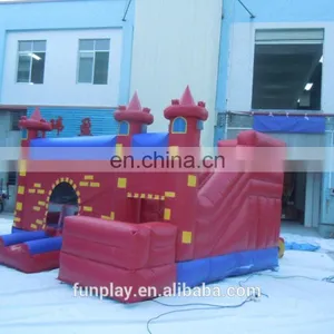 HI Funny and New Style Game 0.55mm PVC Inflatable Bounce Castle,commercial Air Moonwalk,bounce House Inflatable for Sale thumbnail-3
