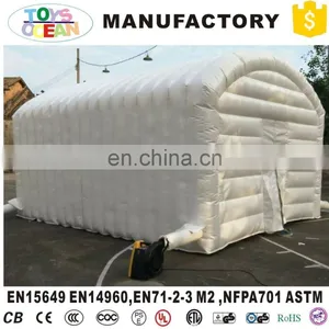 White Inflatable Cube Tent, Outdoor Party Wedding Event Cube Tent for Sale thumbnail-2