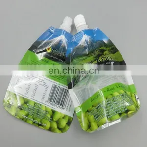 Factory Manufacture Customized Stand up Plastic Printing Packaging Pouch, Stand up Spout Pouch for Drinks/water/liquid thumbnail-4