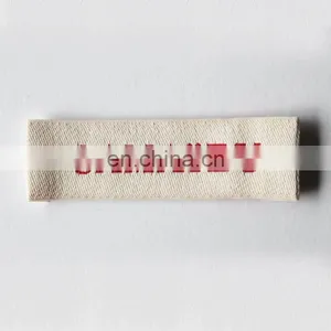 Cheap Garment Damask Woven Label for Shirt thumbnail-1
