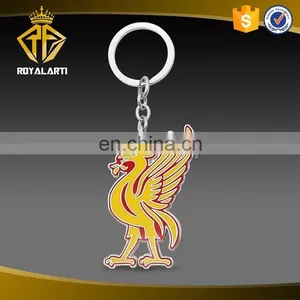 Custom Zinc Alloy Animal Metal Keychain With Phoenix thumbnail-1