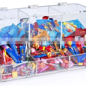Acrylic Cardboard Display Boxes Candy Box With Lock and Key thumbnail-3