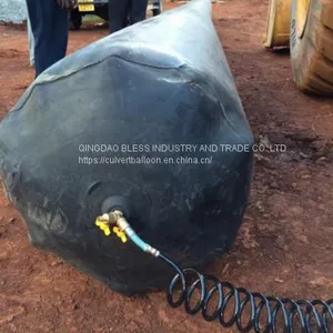 Airformed Culvert, Rubber Formwork, Rubber Balloon, Pneumatic Tubular Formwork thumbnail-4