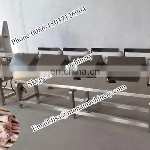 Poultry And Seafood Weight Grading System (10-3000g) 6 Grade Fish Sorting Machine (10g~1200g) thumbnail-6