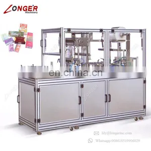 Soap Film Wrapping Box Perfume Cellophane Overwrapper Machine With Tear Tape thumbnail-5