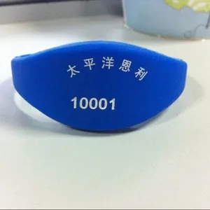 Wholesale Custom Smart Proximity Bracelets Access Control Soft Silicone RFID Wristband thumbnail-1