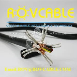 Underwater Waterproof Umbilical Submarine PUR Jacket Subsea Marine ROV Cable thumbnail-1