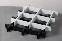 Metal Building Material Square Aluminium Grille thumbnail-1