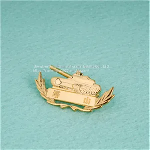 Tank Badge Custom Metal Armband Making Shenzhen Badge Factory thumbnail-1