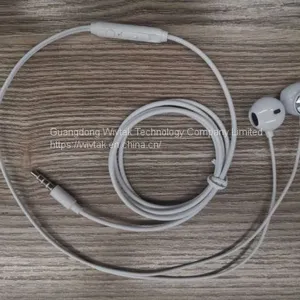 ROSH Type 1.2mm Cable Earphone In-ear Headset Cost-effective Headphones With Metal Resonant Cavity Wired Ear-buds thumbnail-1