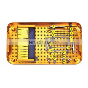 Instrument Orthopedic High Quality Micro Plate Instruments Set Trauma Plate Instruments Set Titanium Micro Plate Set thumbnail-4