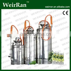 (4719) 17L Stainless Steel Manual Pesticide Sprayer With Brass Sprayer Nozzle; Water Pressure Srayer Pump thumbnail-1