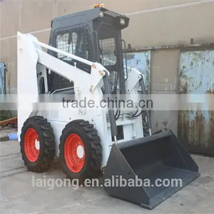 Mini Skid Steer Loader With Skid Steer Tyre on Hot Sale thumbnail-1