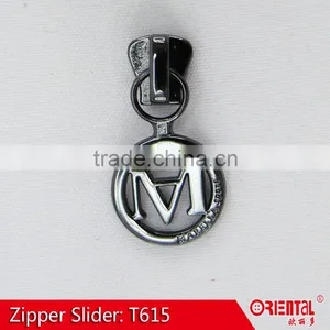 High Quality Plated Metal Zipper Slider thumbnail-6