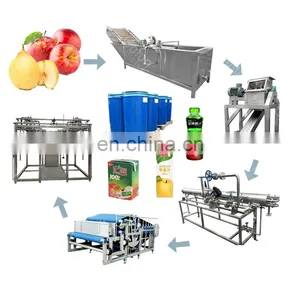 Apple Fruit Apple Juice Concentrate Production Complete Line Production Line thumbnail-1