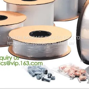 Pre-Opened Bags For Automated Packaging Equipment,LLDPE Plastic Pre Perforated Preopened Polybag Auto Bag on a Roll thumbnail-1