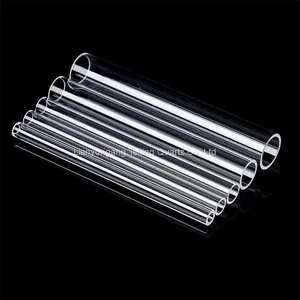 Heating Quartz Glass Tube Clear Quartz Tube for Furnace thumbnail-1