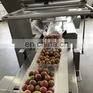 Chile Cherry Plastic Bag Automatic Packing Packaging Machine Flow Wrapping Machine thumbnail-3