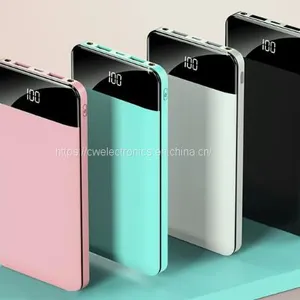 Thin Phone Chargers Power Banks With Digital Display thumbnail-1