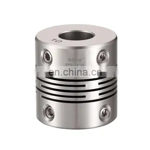 DPG Stainless Steel Encoder Rigid Coupling All-in-one Construction Encoder Step-servo Motor Couplings thumbnail-1