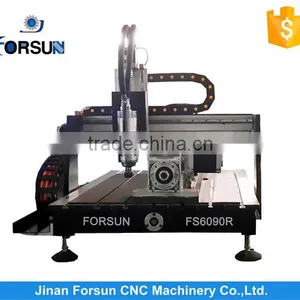 Small Size FS6090A Wood Cnc Engraving Cutting Machinery, Aluminum Milling Machine for Sale thumbnail-1