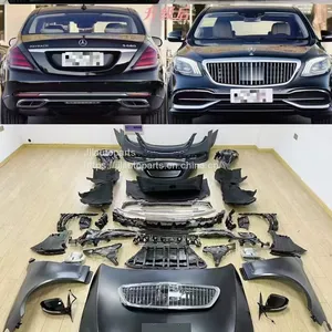 Mercedes-Benz W221 UpgradeW222 Maybach Kit Old and New thumbnail-2