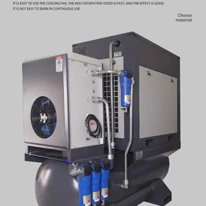 SCAIR Air Compressor 22KW37KW Manufacturers Wholesale Frequency Conversion Energy-saving Air Compressor After Guaranteed Export Sales thumbnail-5