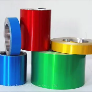 Chocolate Packaging Aluminum Foil 8011 1235 Colored Aluminum Foil thumbnail-3