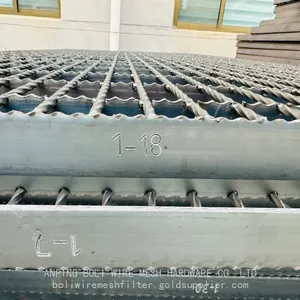 Hot Dip Galvanizing Flooring Bar Grating /Heavy-Duty Industrial Flooring /Hot STEEL Bar Grating.Welded Steel Grating Flooring thumbnail-1