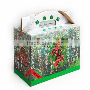 Custom Packaging Corrugated Cardboard Boxes for Fruit and Vegetable thumbnail-3