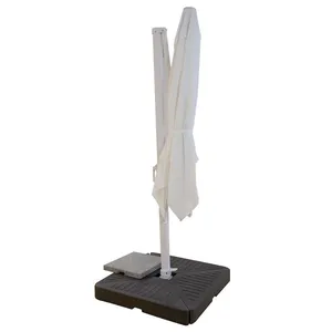 Pure White Roman Umbrella Hotel Home Parasol Villa Restaurant Outdoor Umbrella Courtyard Umbrella Customization thumbnail-2