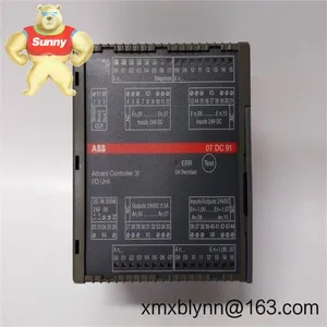 ABB 07DC91 (GJR5251400R0202) – Digital Control/communication Module for Legacy Procontrol/Advant 07-series Systems thumbnail-1