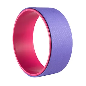 Back Support Yoga Pilates Exercise Wheel Yoga Ring for Back Exercises Training Fitness Wheel thumbnail-2