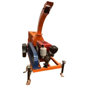 Electric Leaf Shredder Tree Branch Crushing Machine Twig Crusher for Agricultural Waste thumbnail-1
