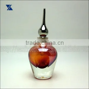 High Quality 70ml Orange Mercury Glass Perfume Bottle thumbnail-1